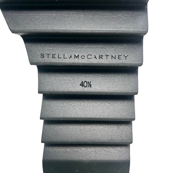 NWOT Stella McCartney Elyse Star Mega Platform Oxford Black Size 40.5 - Picture 8 of 9